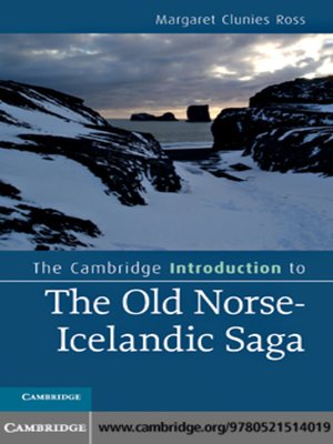 cover image of The Cambridge Introduction to the Old Norse-Icelandic Saga